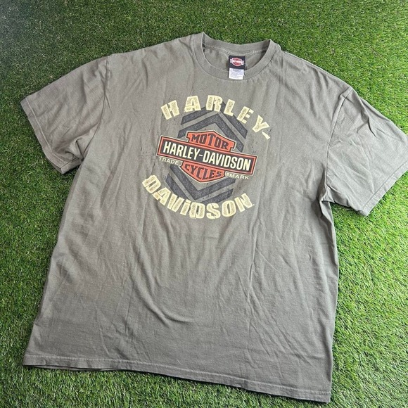 Harley-Davidson Other - Harley Davidson San Jacinto Pasadena Texas Graphic T Shirt Gray Size 2XL
